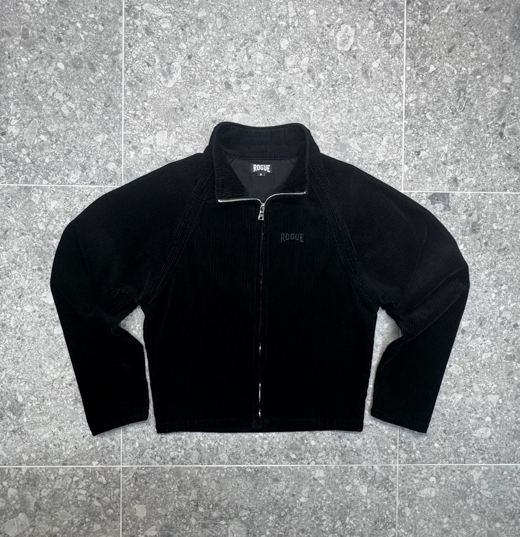 Black Cardigan Zip Up