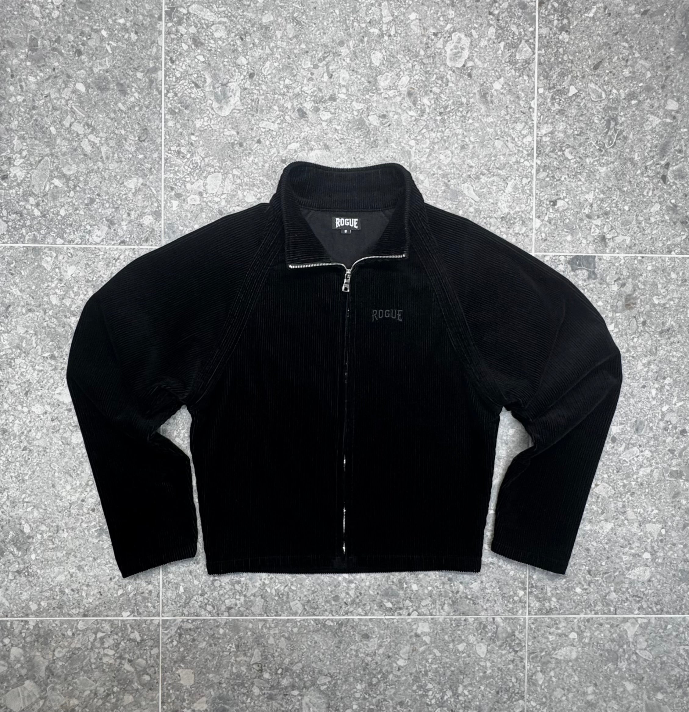 Black Cardigan Zip Up