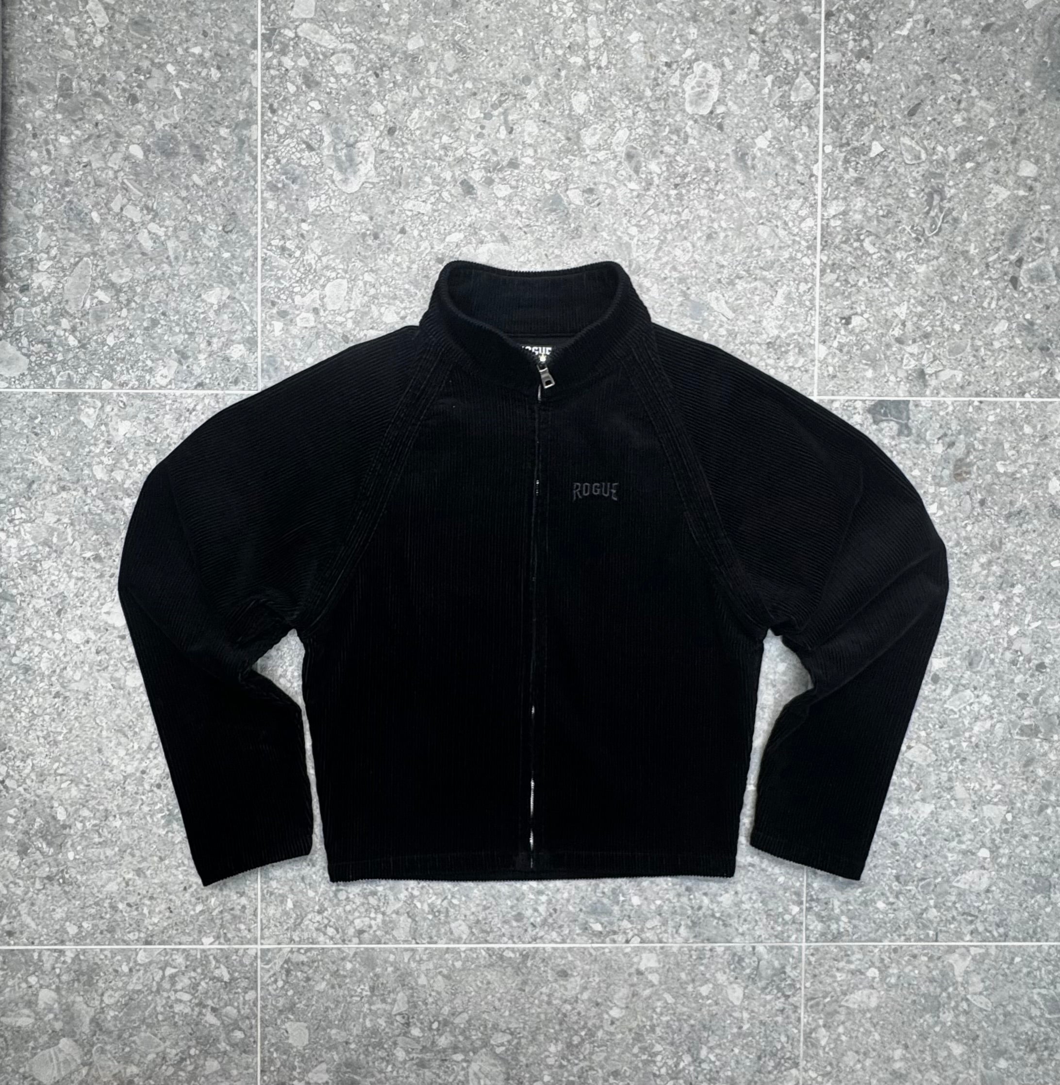 Black Cardigan Zip Up